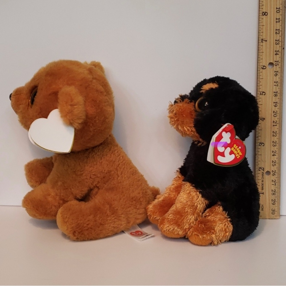 Ty Beanie Boo bundle Brownie & Brutus